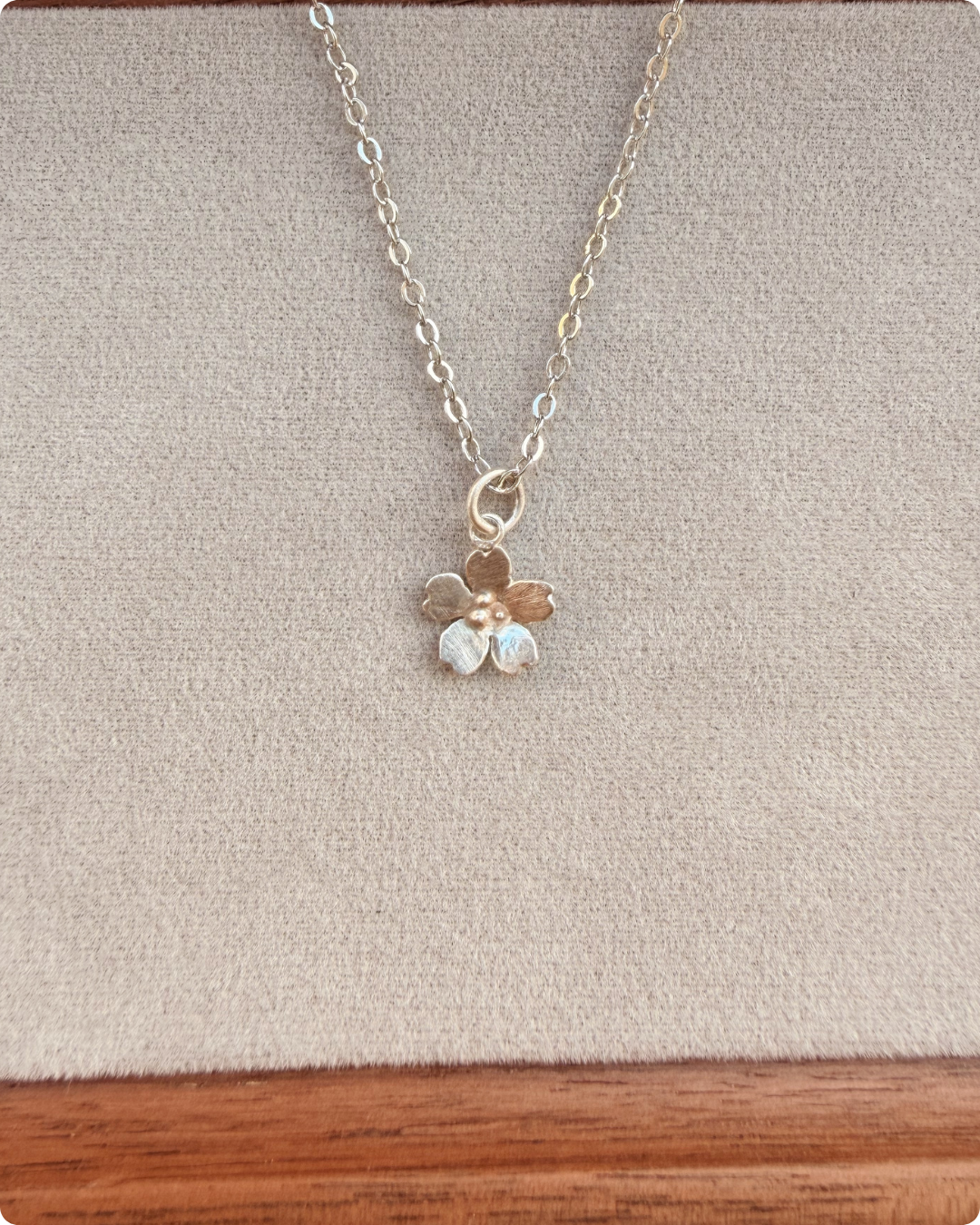 Cherry Blossom Pendant Necklace