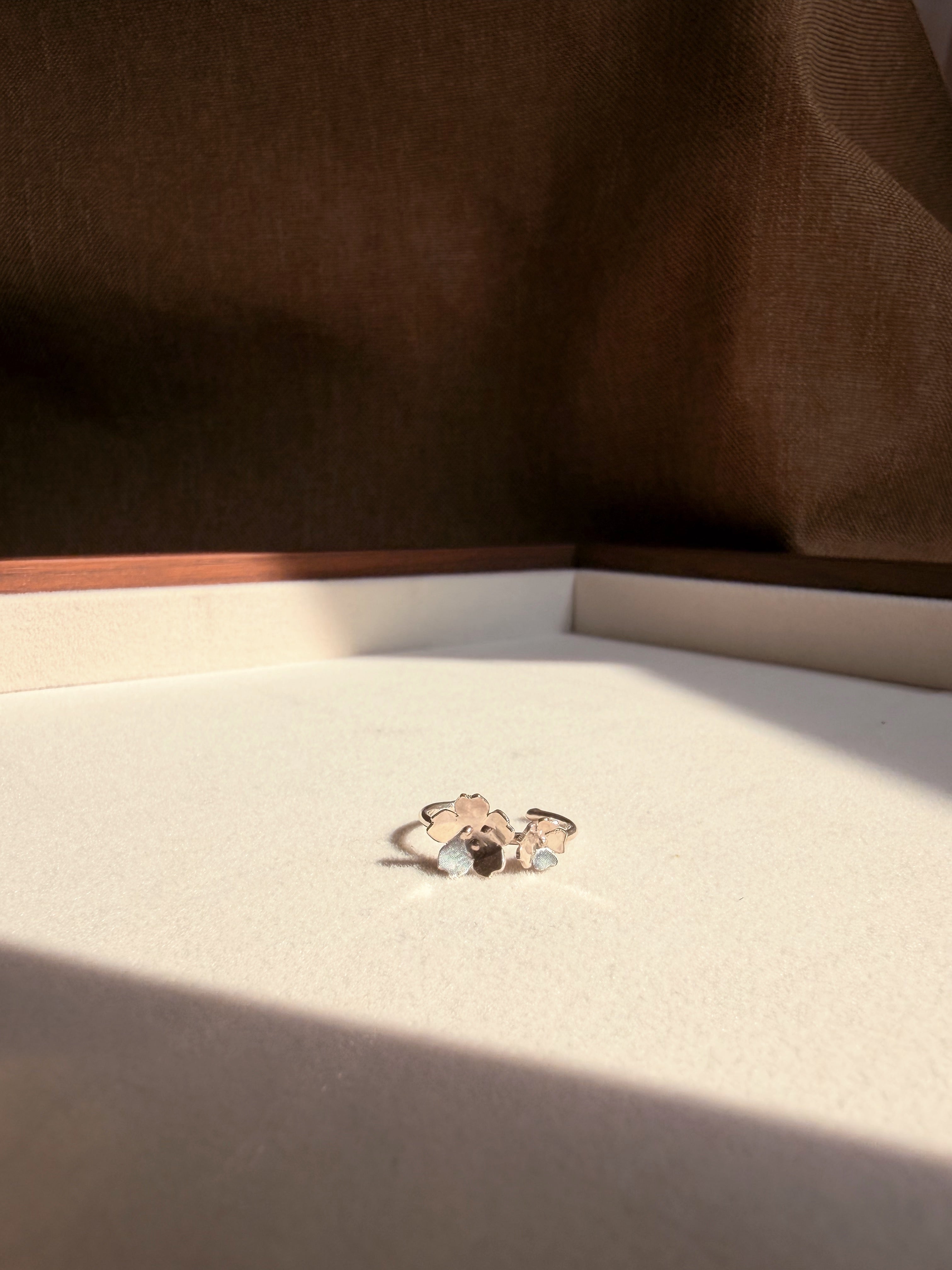 Cherry & Plum Blossom Ring