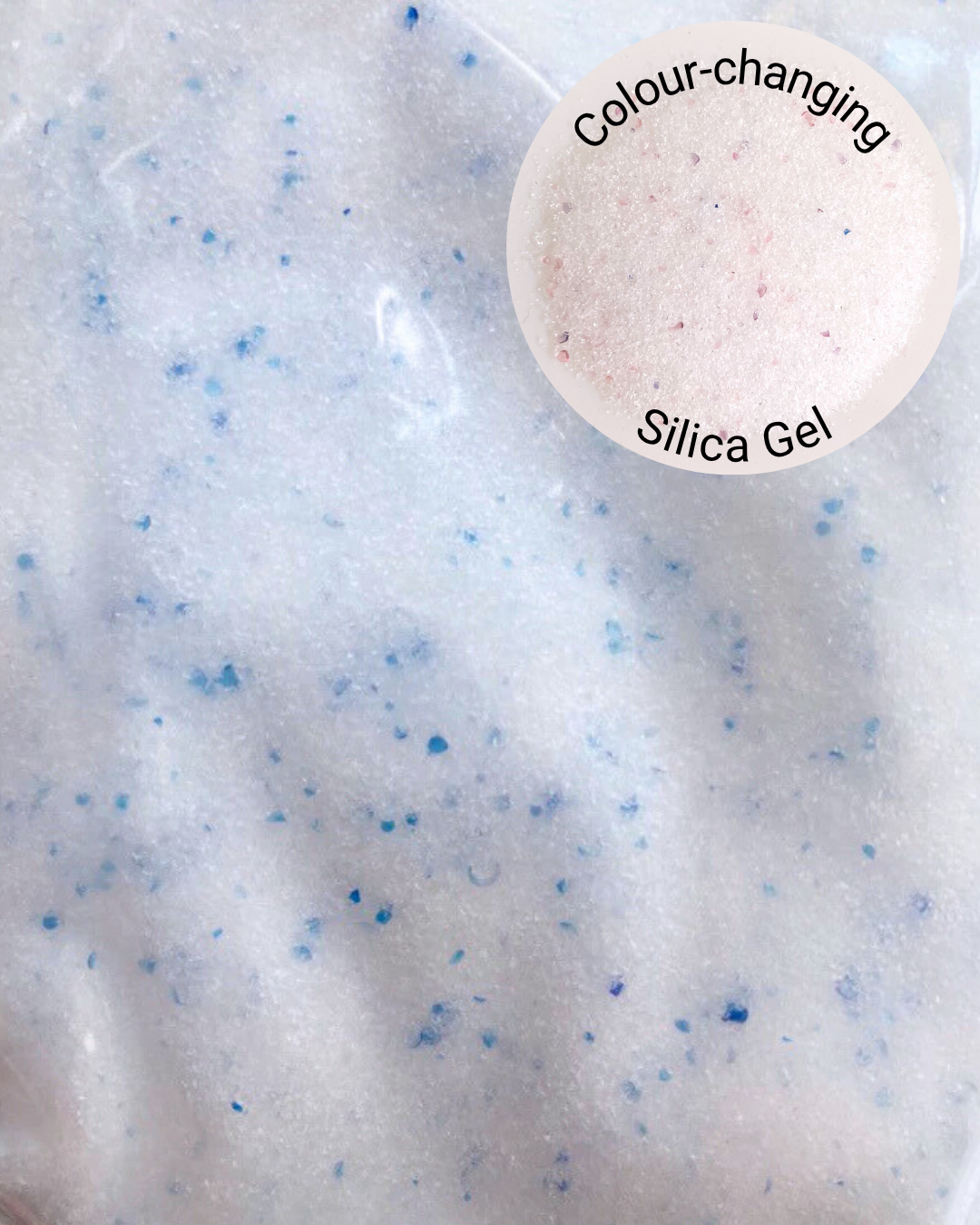 Colour changing Silica gel