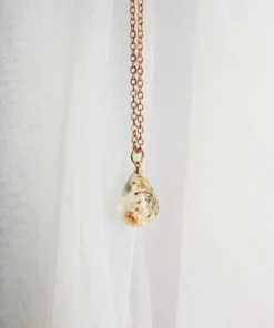 Golden Teardrop Necklace