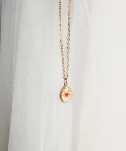 Golden Teardrop Necklace