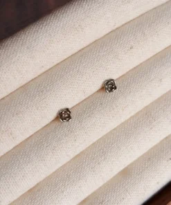 925 Silver | Rose Earrings